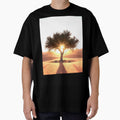 The Rising Sun and the Desert Olive Tree by MariaTheExpert
