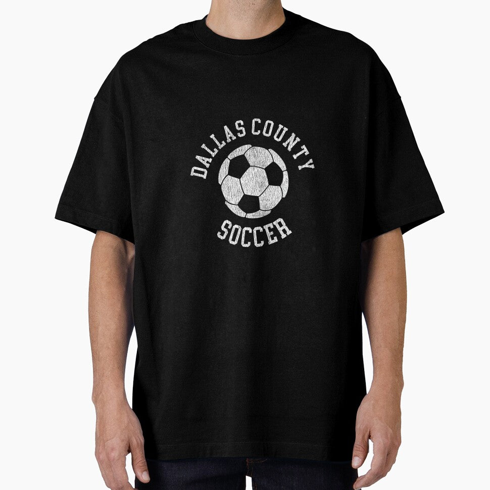 Dallas County Soccer Retro Distressed 90's Vintage Premium by MollyLYork