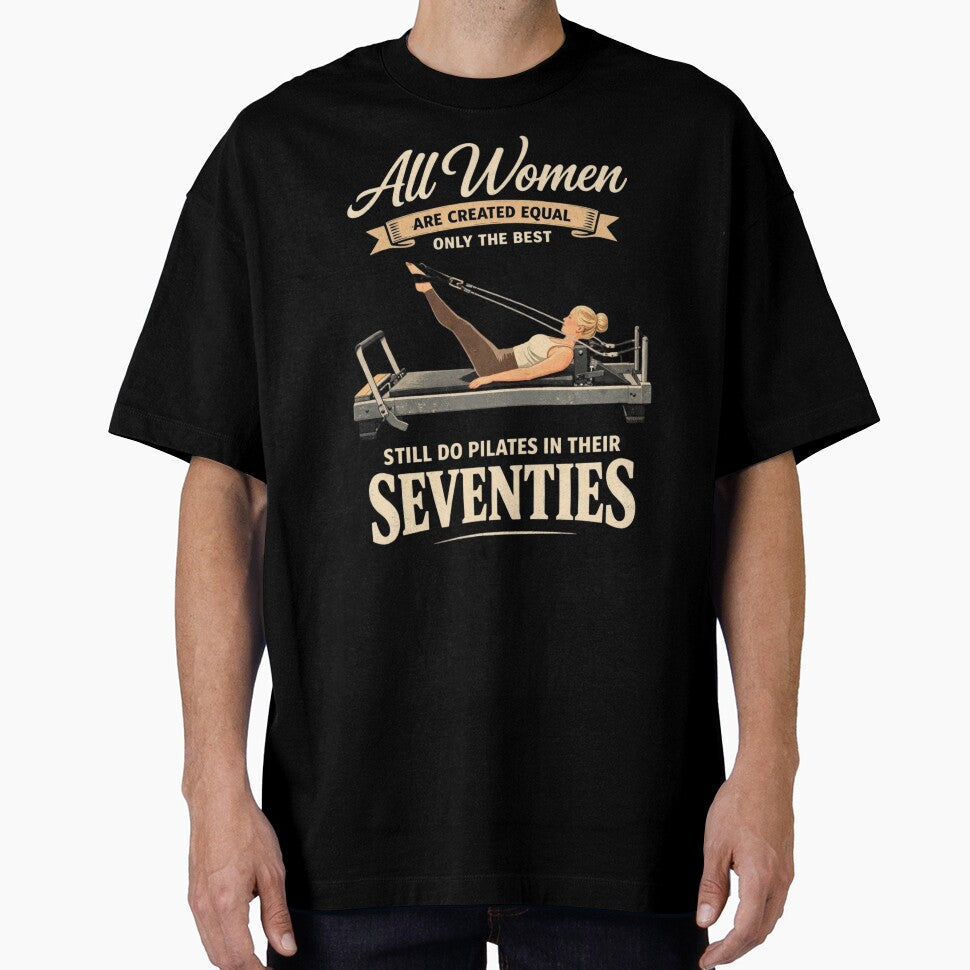 All Women are Created only The Best Still do Pilates in 70s by Masaw