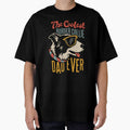 Coolest Border Collie Dad Ever Dog Retro by OlyvieArt