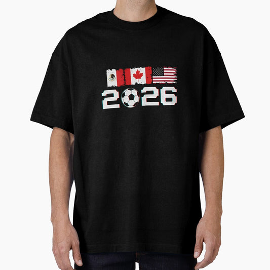 Glitched United 2026 Cup - North America Emblem Part 2 T-Shirt_82924673 by rattiya2009