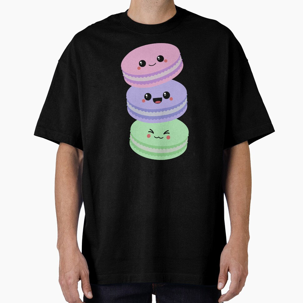 Kawaii Macaron Stack by sasyall