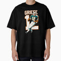 Bob Griese Miami Dolphins #12 Vintage Football Art by TheArtOfCar