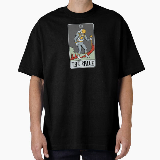 The Space - Funny Astronaut Mars Mission Tarot Card by isstgeschichte