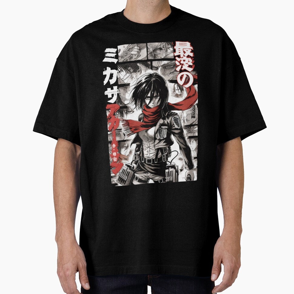 Mikasa Manga Panel by AnimeArsenalPrints