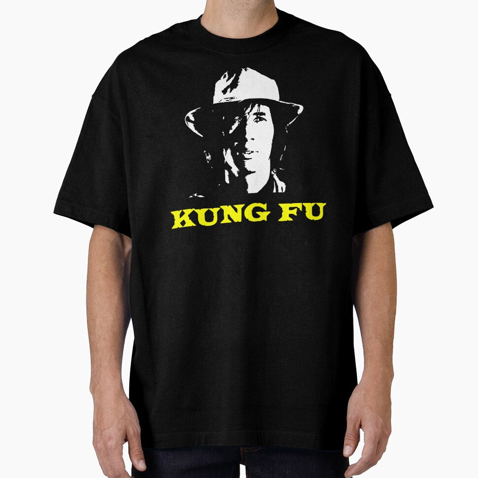 Kwai Chang Caine – Vintage Kung Fu Series Original Martial Arts Artwork by Ameiva-Apparel