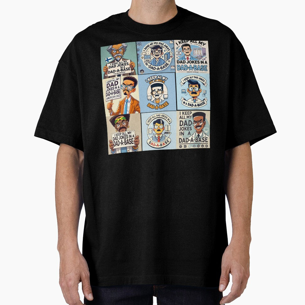 I Keep All My Dad Jokes in a Dad-a-Base - Funny Dad Joke Design by KriticalDesigns