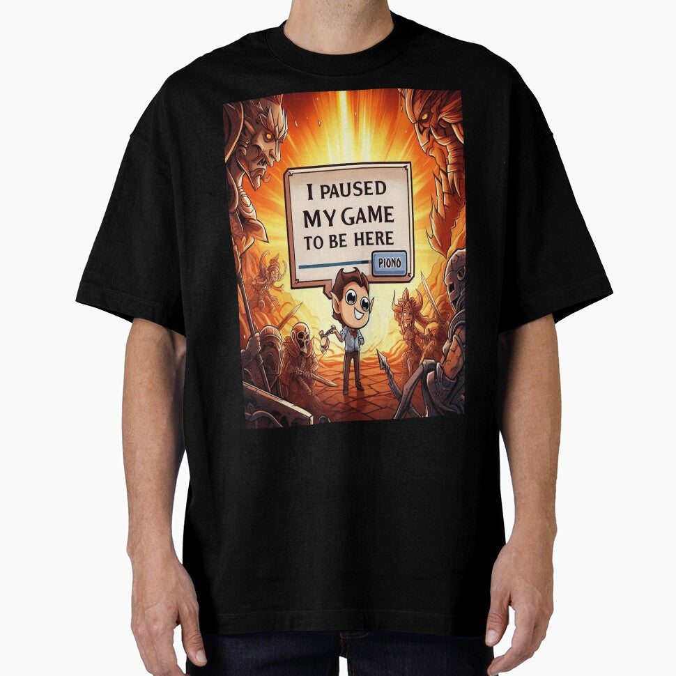 T-shirt I Paused My Game to Be Here by merchamjad