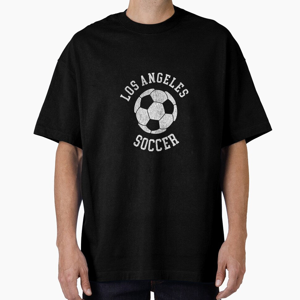 Los Angeles Soccer Retro Distressed 90's Vintage Premium by MollyLYork
