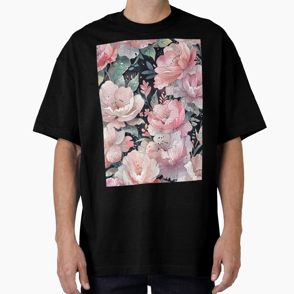Soft Pink Floral Pattern by CoolPixels