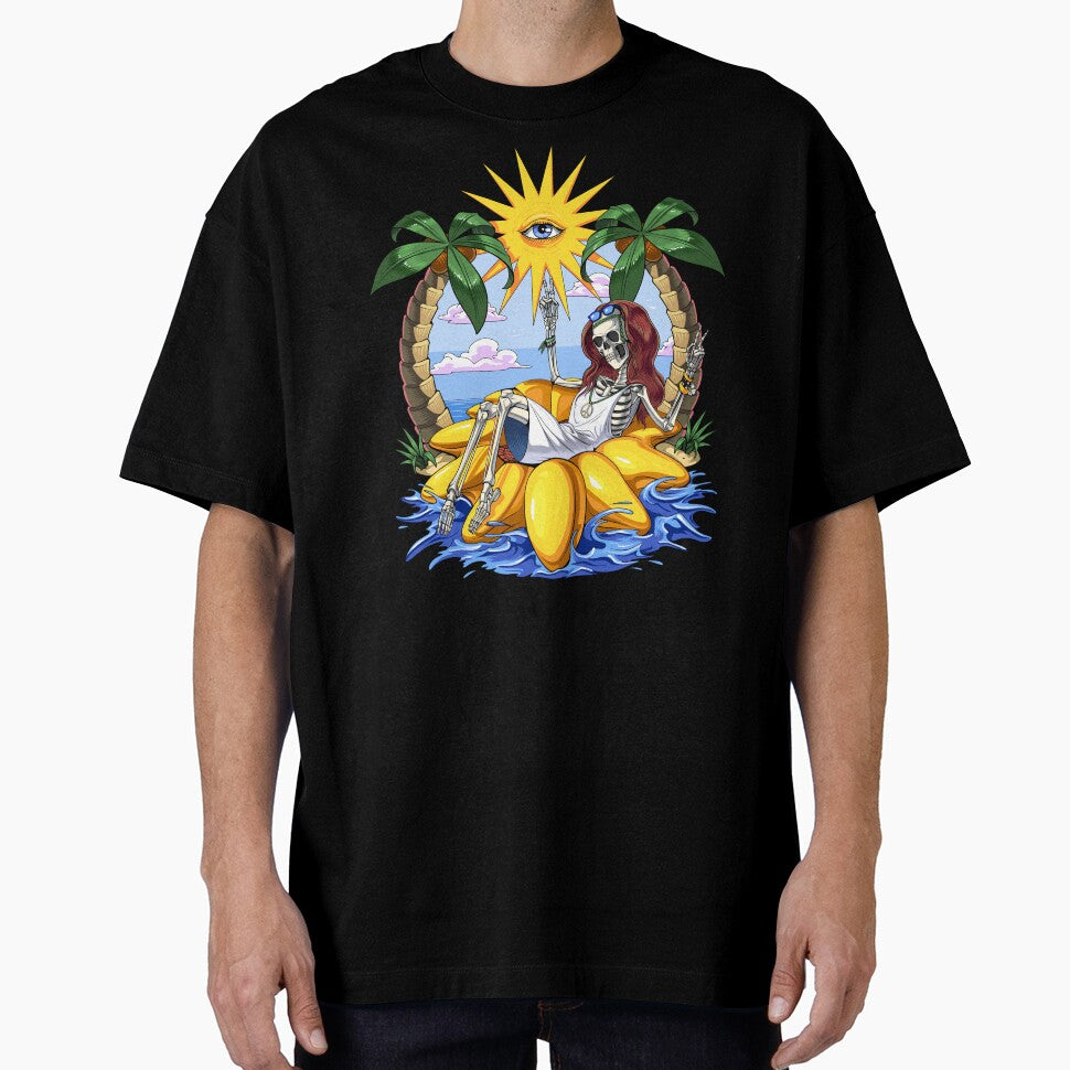Hippie Skeleton Summer by underheaven