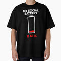My Social Battery Is At 1% by Stikaro
