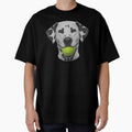 Dalmatian Dog With Tennis Ball Cute Dog Lover by franktact