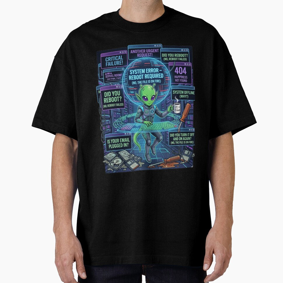 VR Alien Sysadmin  Error Overload by KurtByteStudio