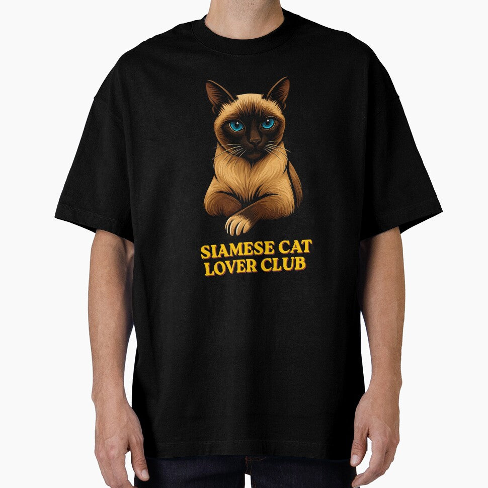 Siamese Cat Lover Club Blue Eyes Cat Owner Gift Shirt by GigaFactory