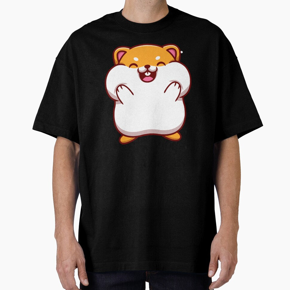 kawaii hamster new classic sticker by anandsiva2703
