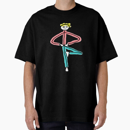 Yoga Tree Pose Stickman by Mark-Ewbie