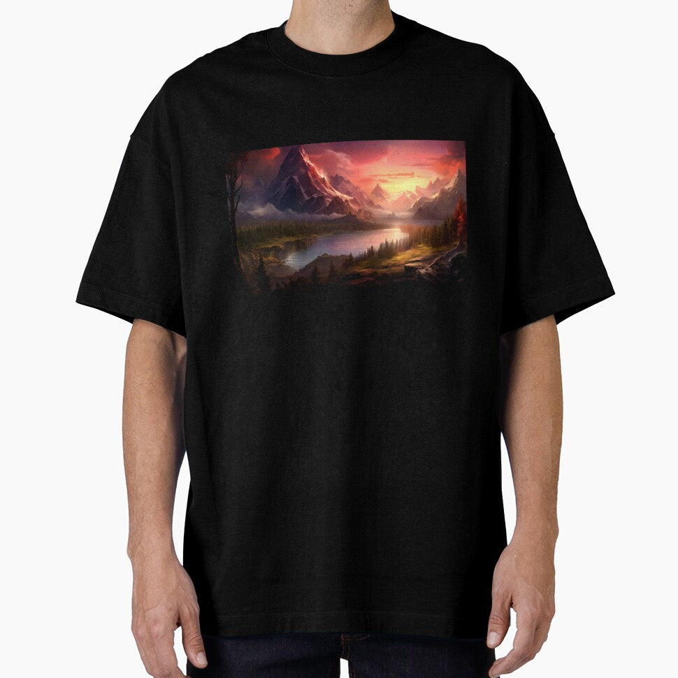 Fantasy Landscape - Towering Mountain Peaks by Fantasy Masterpiece