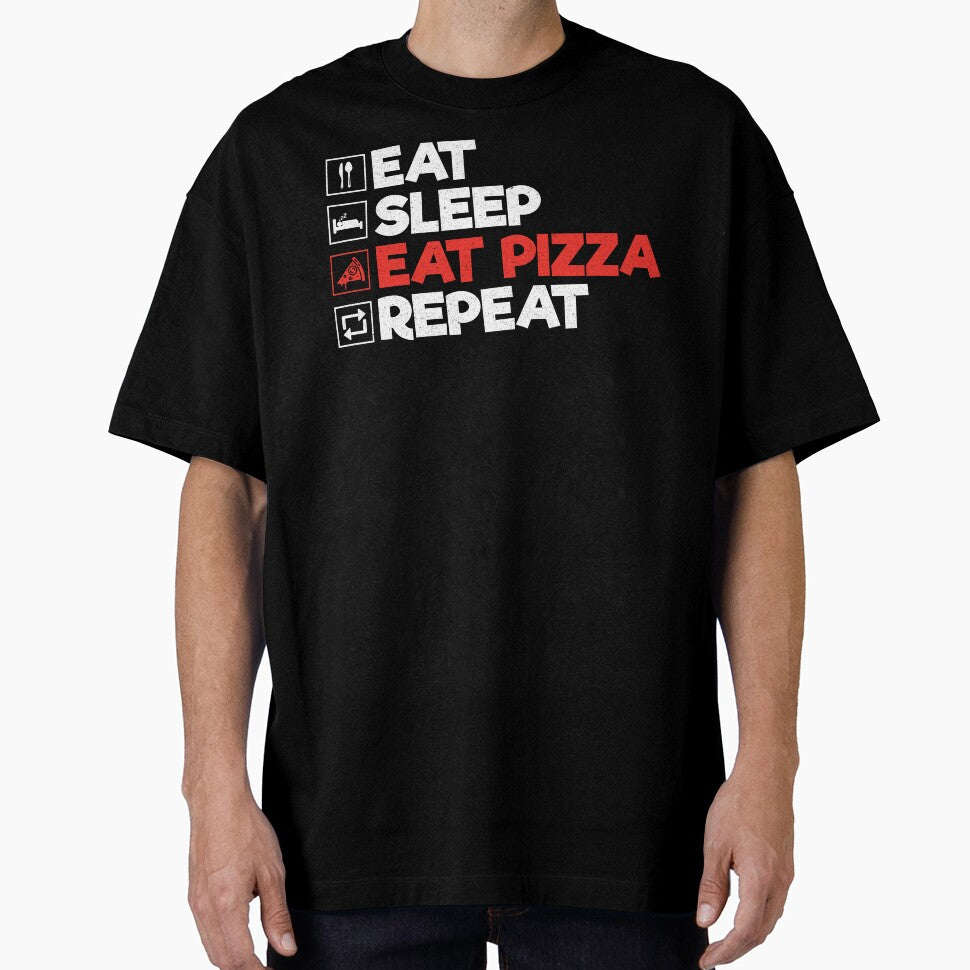 Eat Sleep Eat Pizza Repeat: Funny Pizza Lover by Adexyl