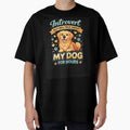 Funny Golden Retriever Dog Lover Shirt Introvert Dog Meme Cute Pet Owner Gift by PoojaArtLab