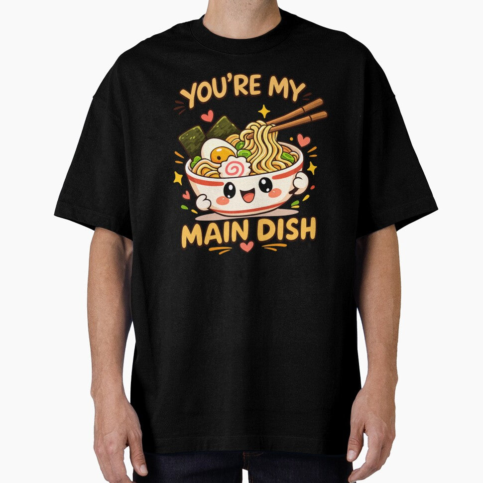 You're My Main Dish Cute Food Pun by Papier Atelier Art