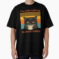 Im Only Talking To Jesus Today Funny Christian Cat Coffee by DonaldMcCullum