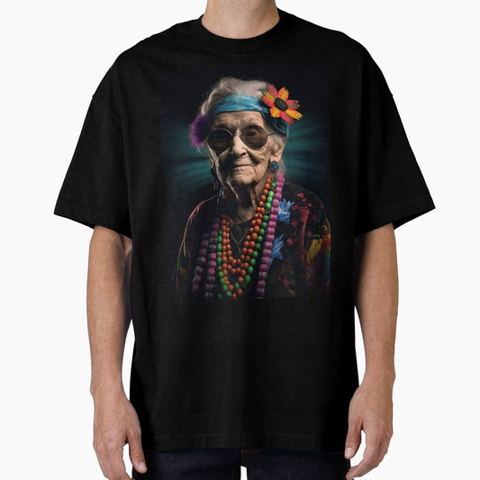 Hippie Party Grandmother by HiTechMedia
