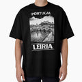 Leiria Portugal Linocut Style by Thistle-TShop