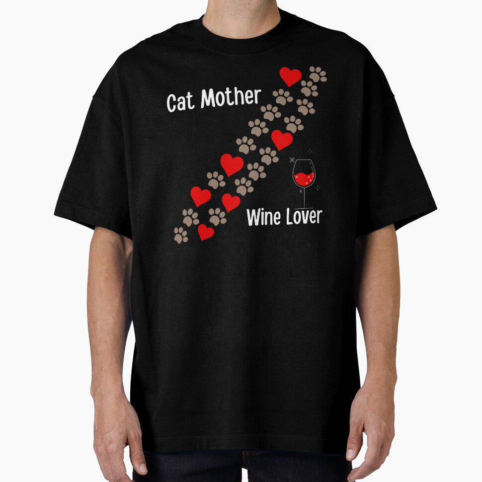 Cat Mother Wine Lover by SunfullyYours