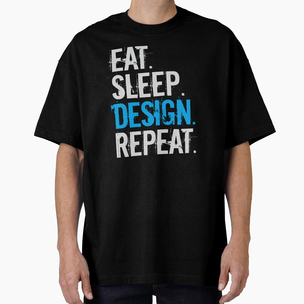 Graphic Designer Funny Eat Sleep Design Repeat Graphic Designer by alenaz