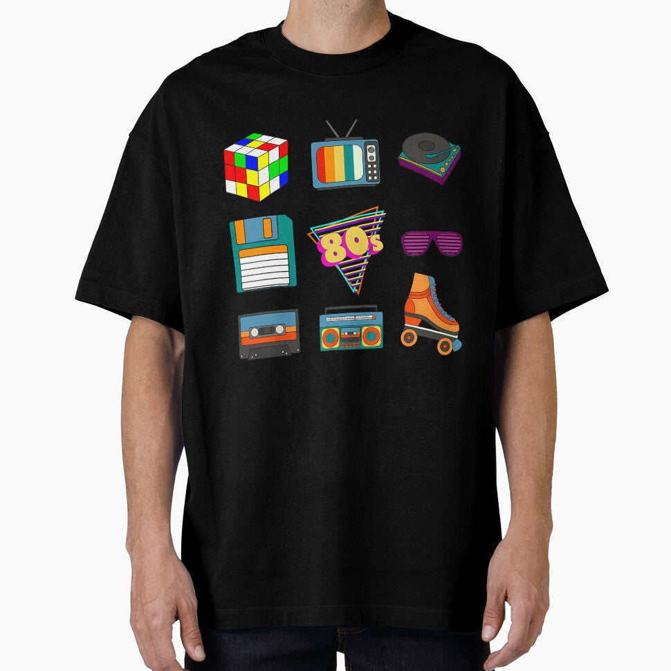 80's Retro Fashion Throwback Culture Disco Music Party Lover Short Sleeve by vnsqnpsytby24