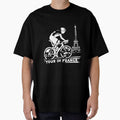Cycling In Paris Eiffel Tower Silhouette | Limited Edition by ThomasTarpennin