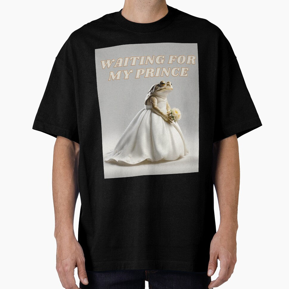 princess frog waiting for prince- funny gift for single woman by LOKOthing