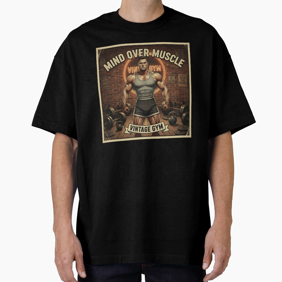 Mind Over Muscle. Vintage Gym. by MaciejErdon