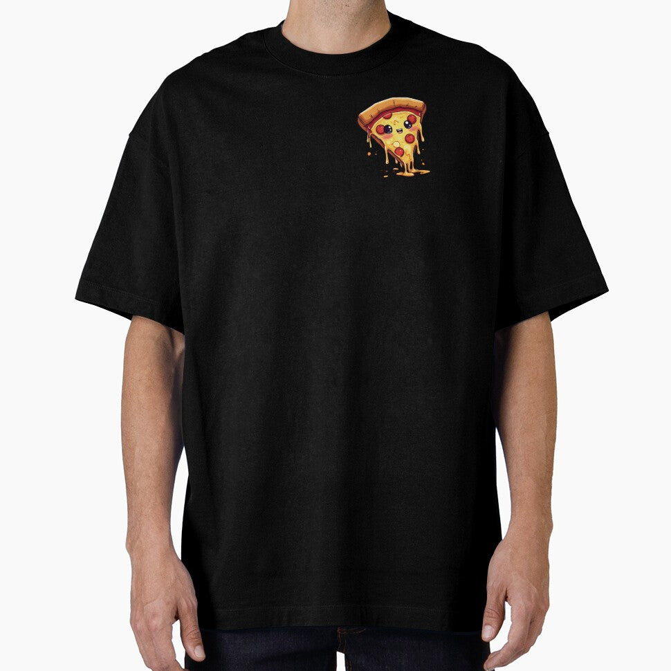 Pizza Slice Kawaii by VibeTCreations