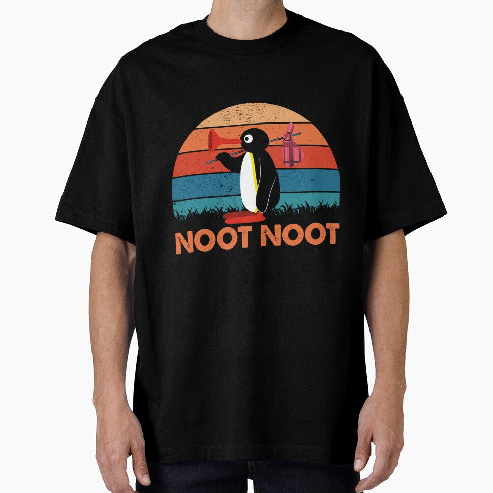 Noot Noot Pingu - Retro Vintage Animal Cute by DorisBrady1