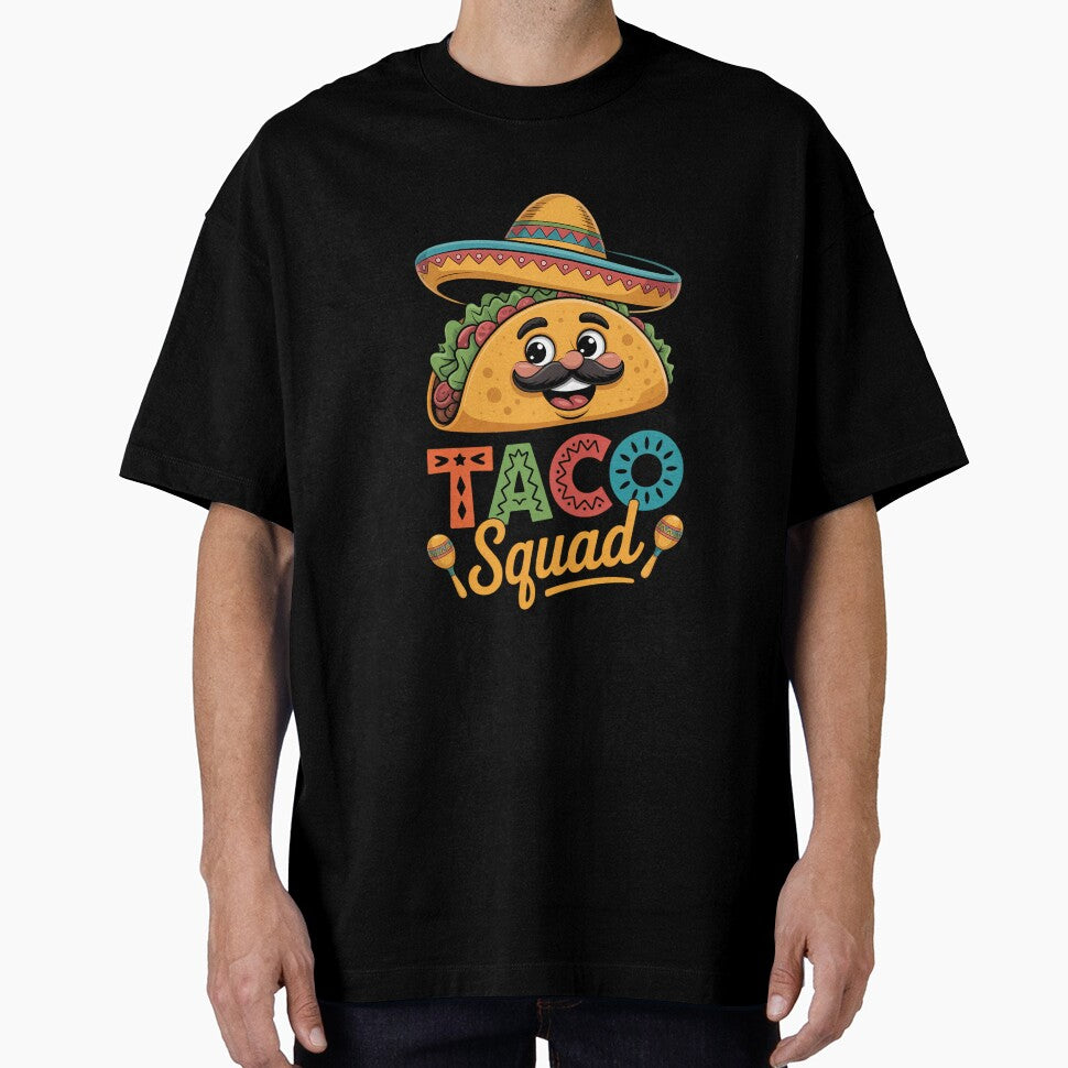Mexican Food Lover Cute Taco Squad by Moon-Ape
