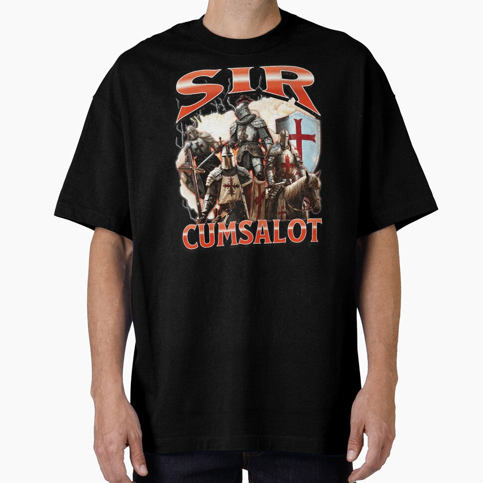 Sir Cumsalot Funny Knight Meme Medieval Humor by tadmercado