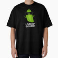 Looking Gourd Funny Cool Veggie Pun (Dark BG) by punnybone