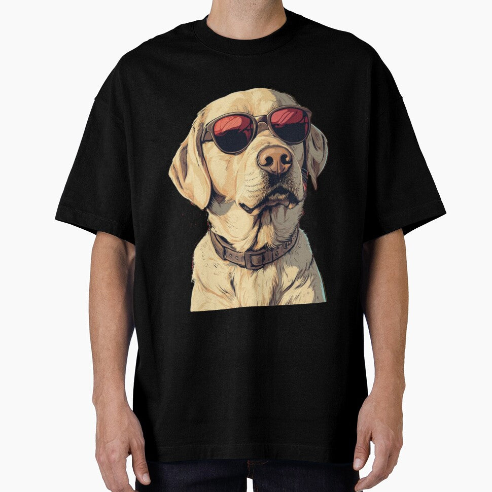 Too Cool for Fetch - Labrador Art by Theartistictale  _