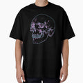 grunge black skull by sotterraty