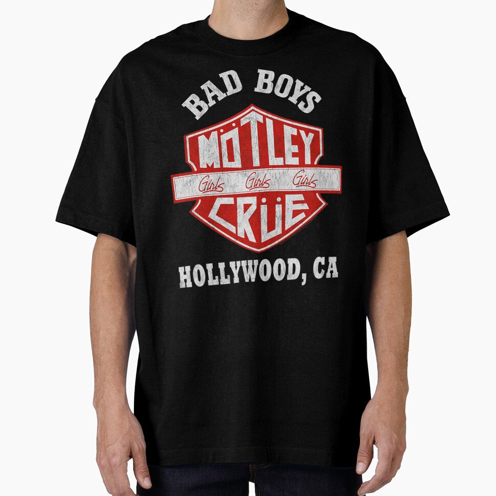 Motley Crue Bad Boys Hollywood Ca For Rock And Roll Fan Gift For Heavy Metal Lovers by MarketPlaceBG