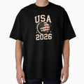 USA Soccer World Cup 2026 American Fan T-Shirt_88555733 by RKdrawings