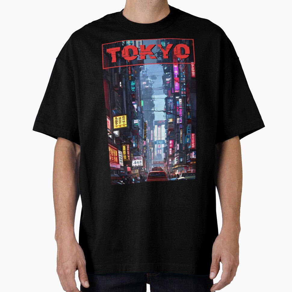 Japanese Street Cyberpunk Tokyo Streetwear by MrDoze