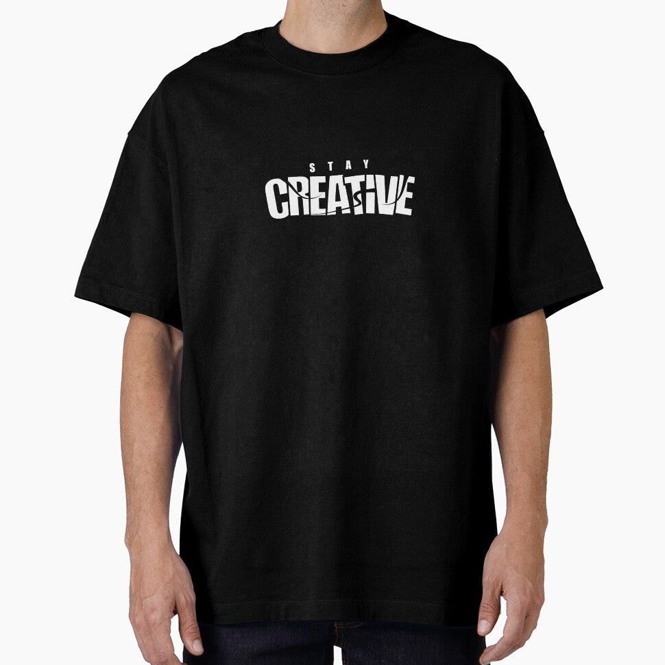 Stay Creative White text by CreatorMan78