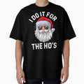I Do It For The Ho's Funny Inappropriate Christmas 	 Short Sleeve Santa by bielkesicade