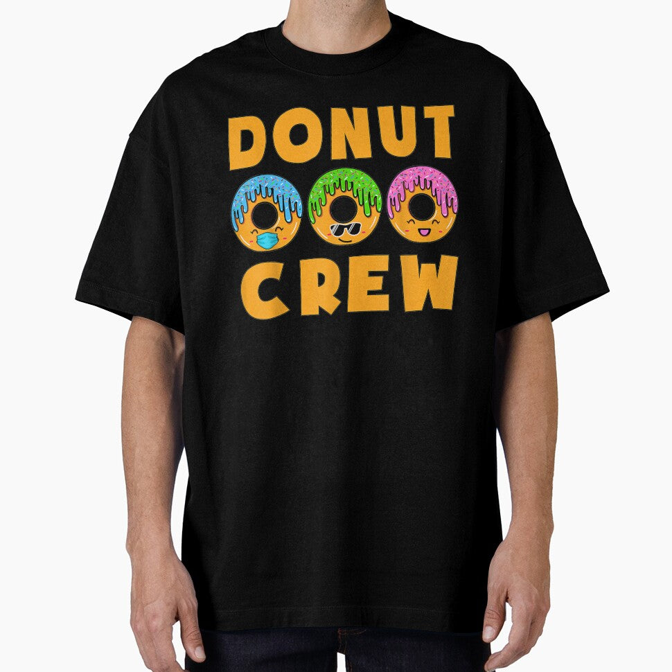 Donut Crew Squad Donut Lover Birthday Kids Matching by anniet33