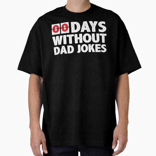 00 Zero Days Without A Bad Dad Joke Funny Humor Quote Gift for Daddy Fathers Day by alenaz