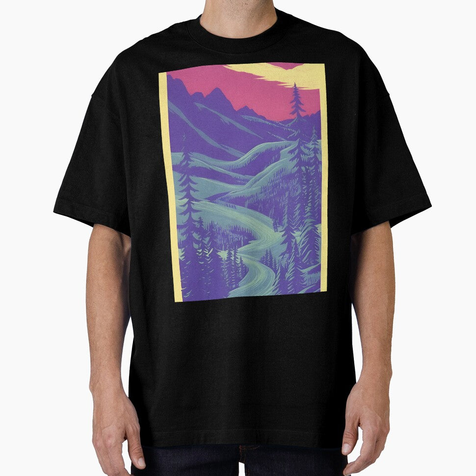 Enhance Your Space with Our Beautiful Collection of Minimalist Matte Painting of Bavarian Alps Prints by supeart