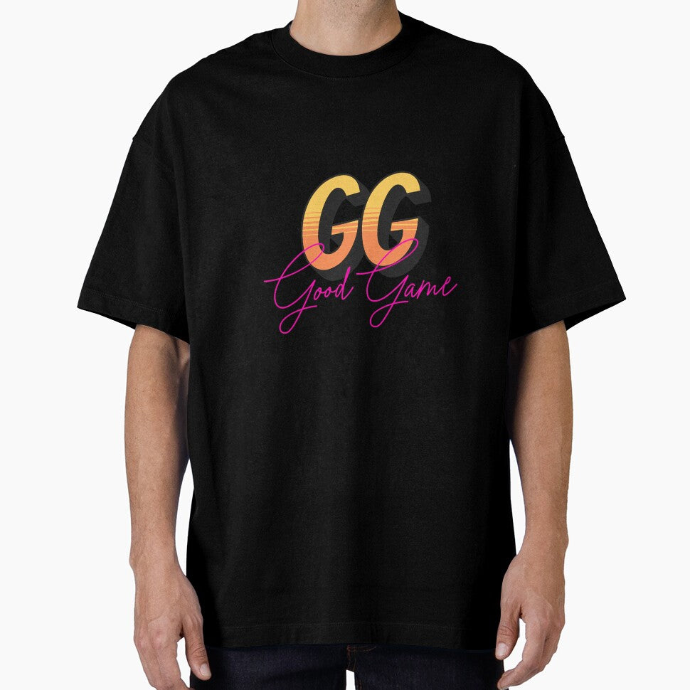 GG, Good Game T-shirt. "Perfect for gamers, play hard, stay cool" by PanwarTees